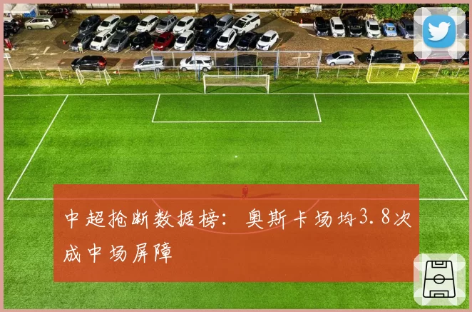 中超抢断数据榜：奥斯卡场均3.8次成中场屏障